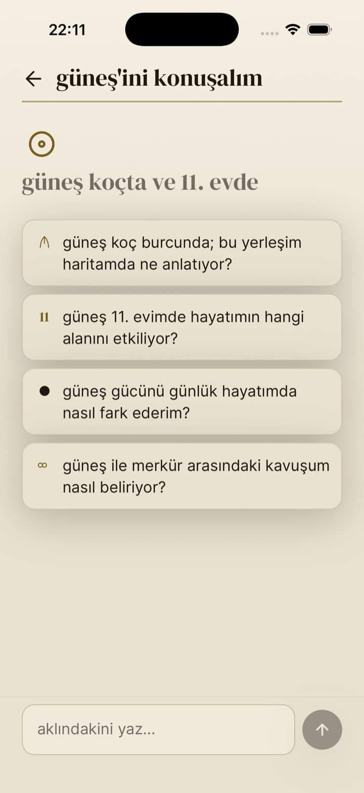 talking with gnomi about your sun